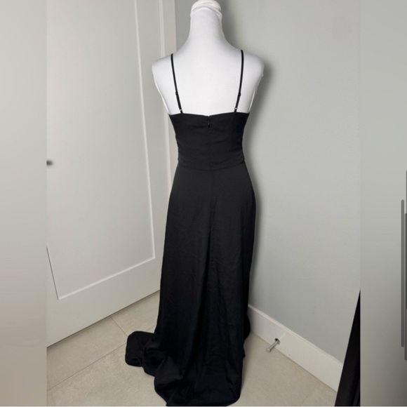 L’agence Porter Dress in Black/Size 2 - Picture 6 of 10